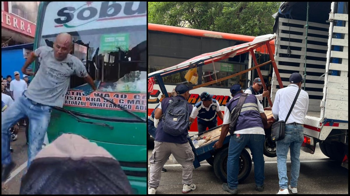 Operativos de recuperación en espacio público tras el ataque a un conductor de autobús urbano por un vendedor ambulante en el centro