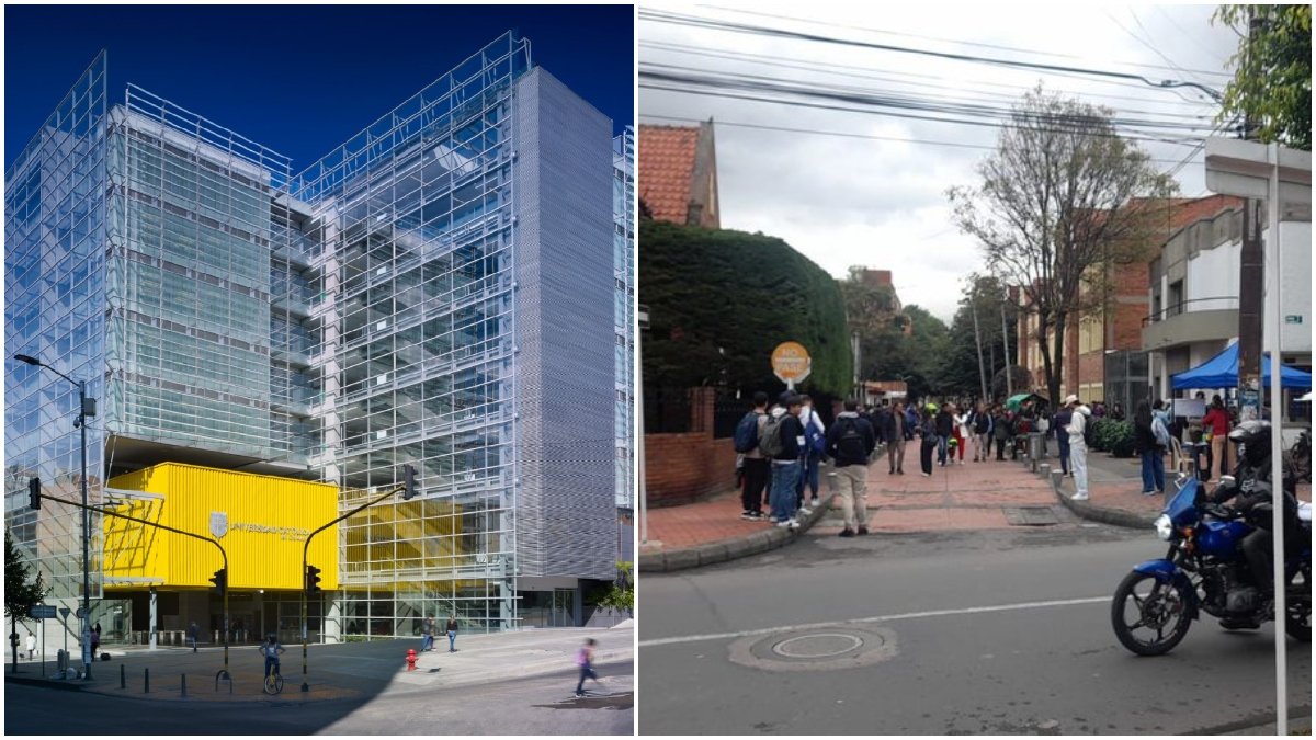 Evacúan Universidad Católica en Bogotá por presunta amenaza de artefacto explosivo: esto es lo que se sabe