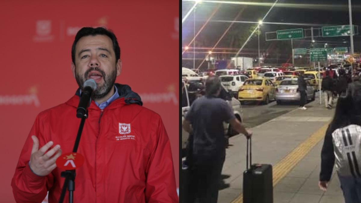 Alcalde Carlos Fernando Galán se disculpó con los ciudadanos de Bogotá por el trancón monumental que hubo en la avenida El Dorado: 'Fallamos'