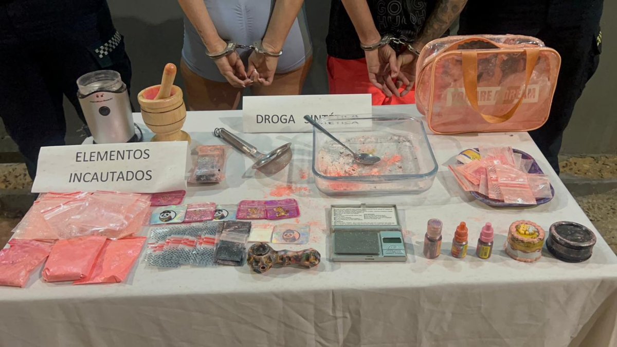 la procesaban y distribuían dos jóvenes de 18 y 19 años