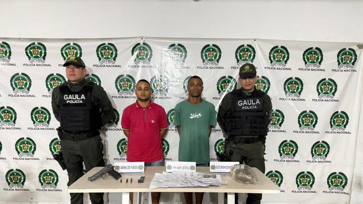así continuaban delinquiendo siete individuos hasta ser capturados en Barranquilla.