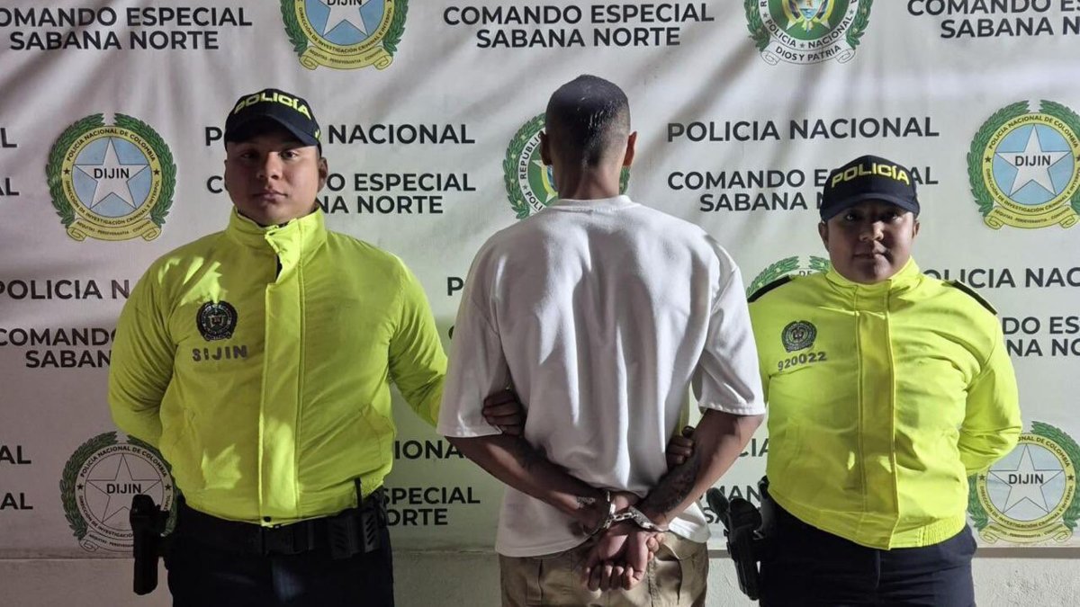 Capturado el presunto responsable del asesinato de Natalia Santo Domingo, ocurrido a principio de año en Cajicá, Cundinamarca