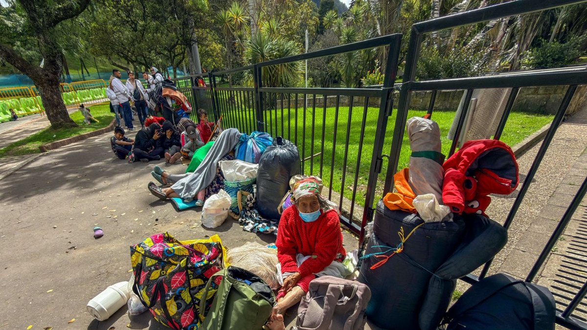 Tras nuevo intento de ocupar el Parque Nacional, la alcaldía de Bogotá insiste en que sí ha entregado ayudas y le ha cumplido a los indígenas Embera.