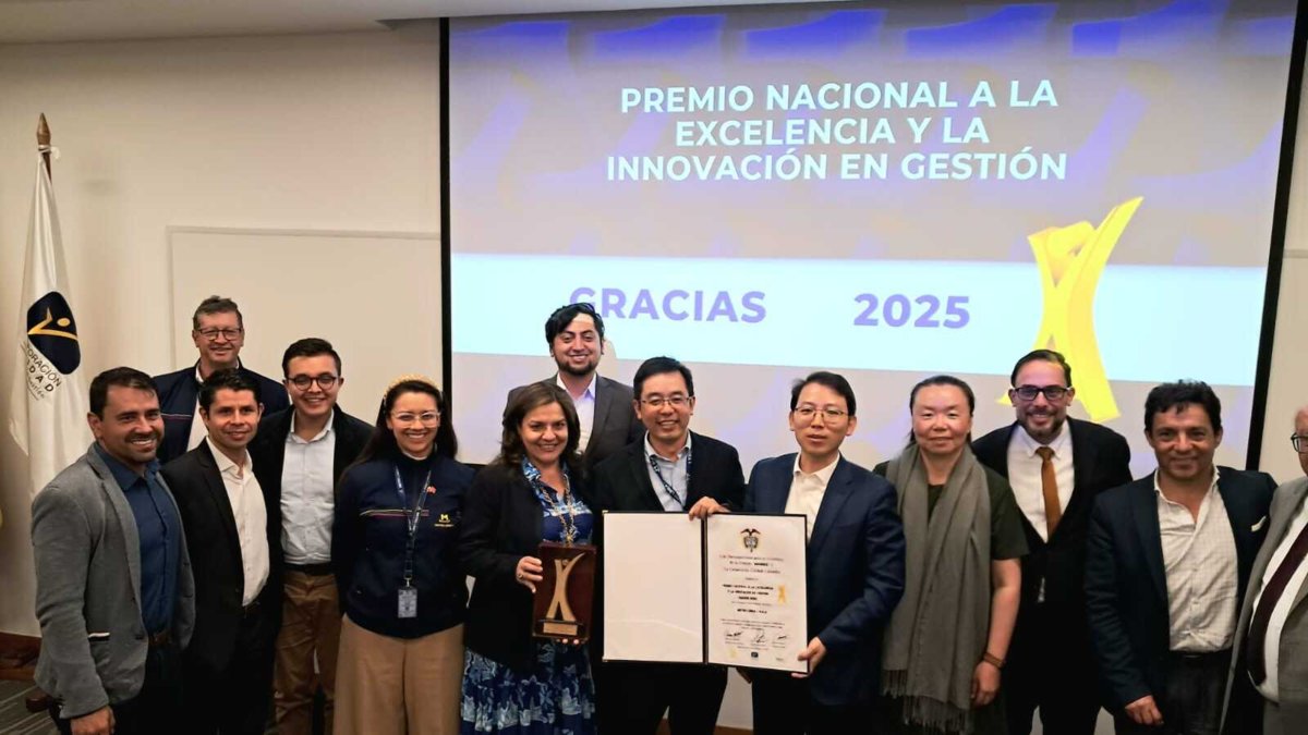 Empresa Metro Línea 1 de Bogotá recibió premio a la excelencia y la innovación en gestión