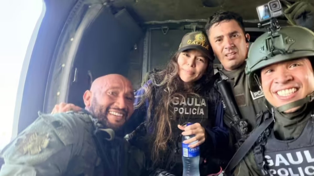Así fue el heroico rescate de Yennis Vanessa Salazar, expersonera de Tamalameque, en Cesar, secuestrada desde febrero por el Eln.
