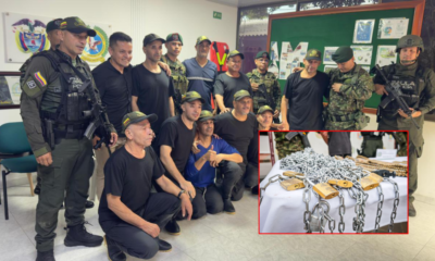 fueron encadenados y pedían $5.000 millones por su libertad