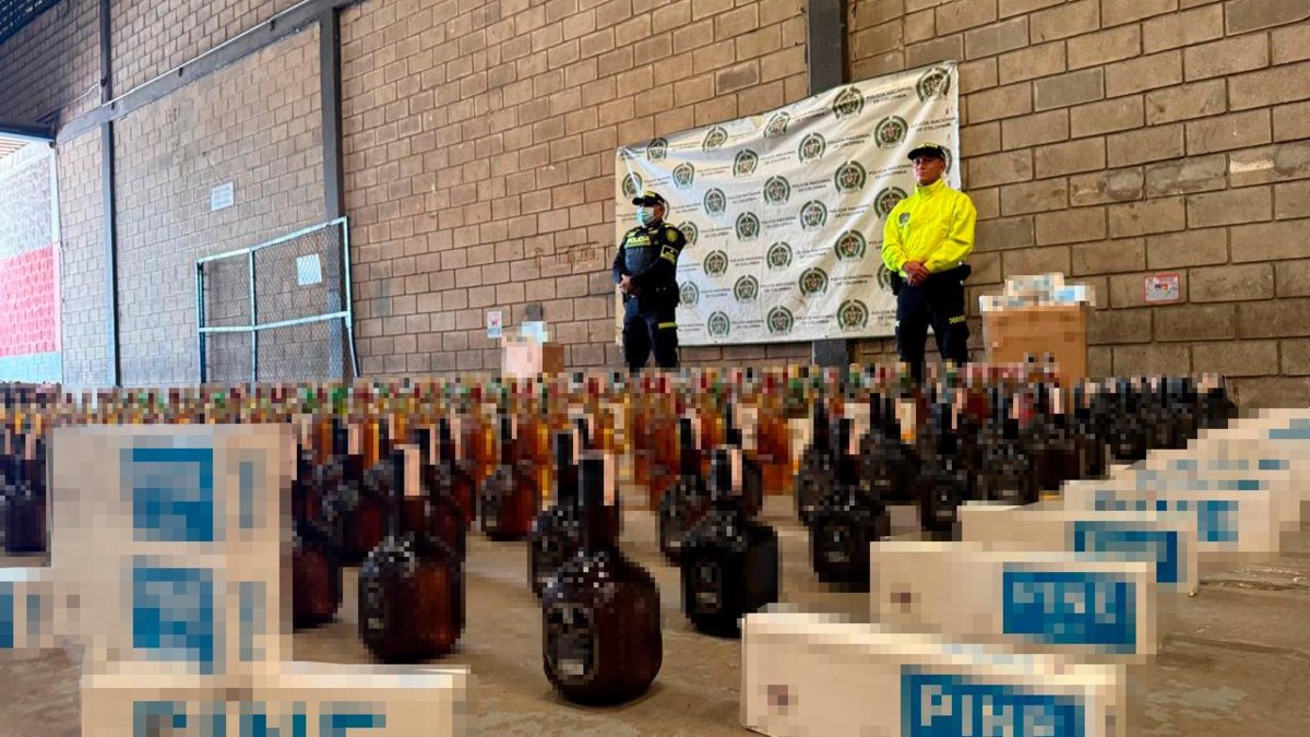 caen más de $191 millones en licores y cigarrillos ilegales listos ser vendidos en las fiestas decembrinas