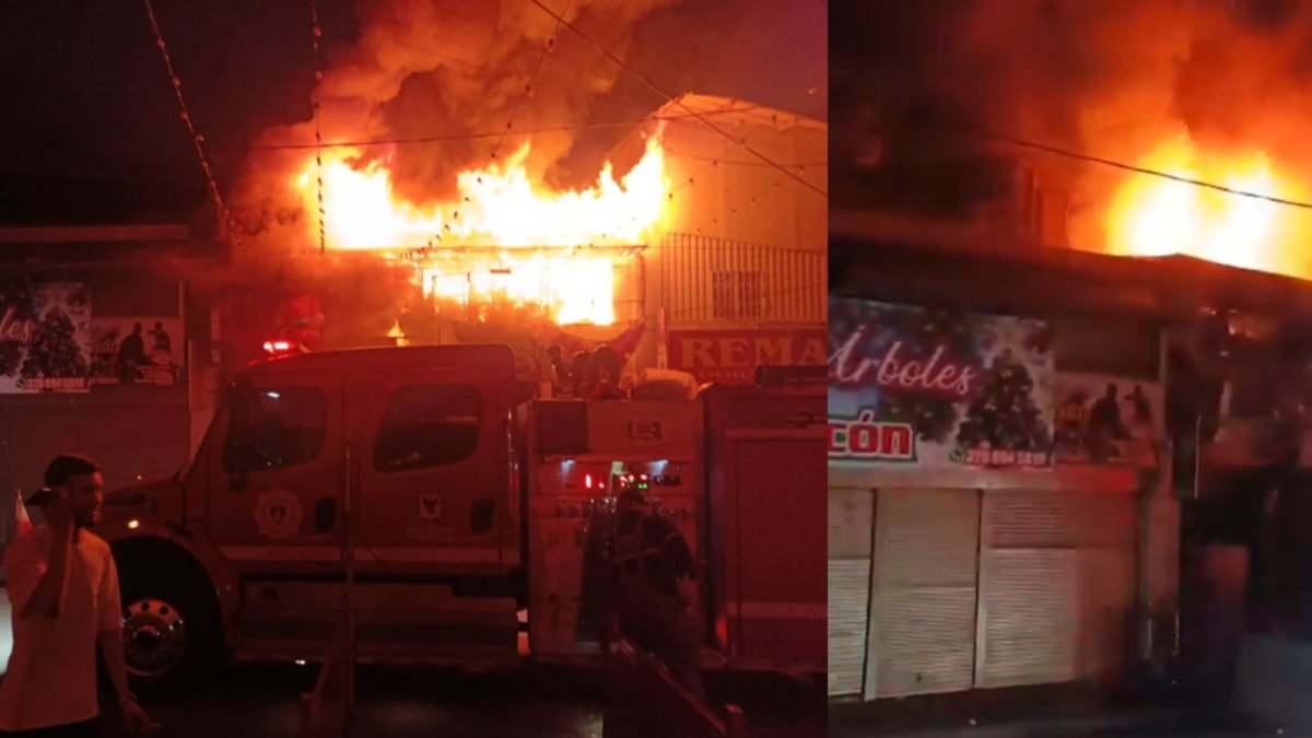 Emergencia por incendio en San Victorino moviliza a Bomberos Bogotá durante la madrugada de este 30 de noviembre