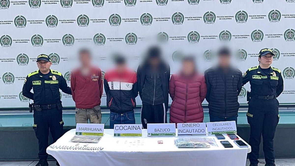 operativo contra la banda 'Juárez' deja cinco detenidos