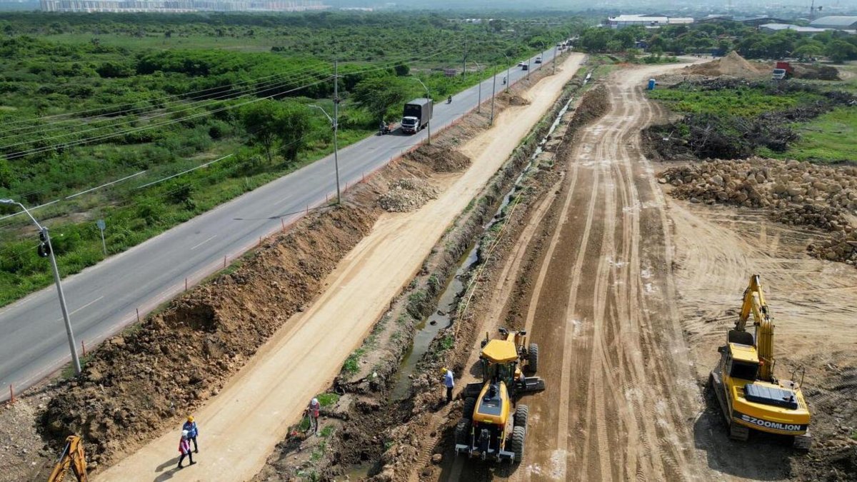 Atlántico acelera obras de doble calzada que transformarán la movilidad entre Barranquilla, Soledad, Malambo y la zona costera