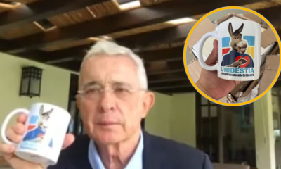 Álvaro Uribe se refirió al pocillo de “orgullosamente uribestia”: “Uno tiene que aprender a burlarse de sí mismo”