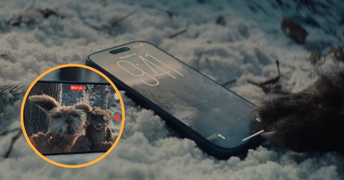 Apple presenta su anuncio navideño del iPhone 17 con marionetas de animales del bosque