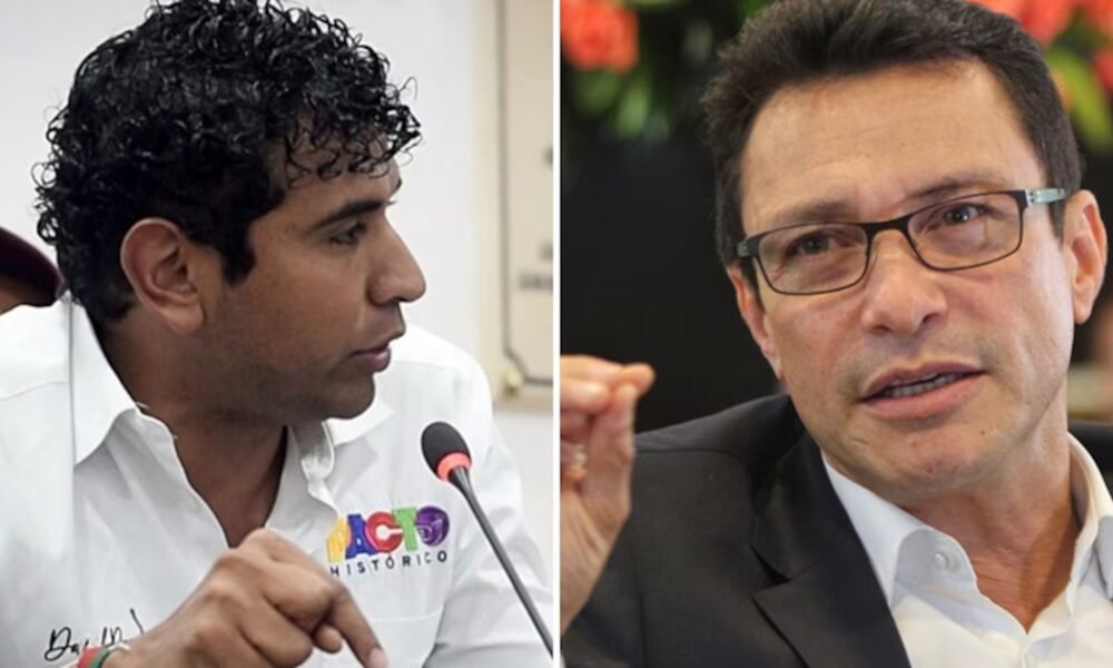 David Racero lanzó fuertes pullas a Carlos Caicedo por rifirrafe con Gustavo Petro y la nueva gobernadora del Magdalena: “No jodás”