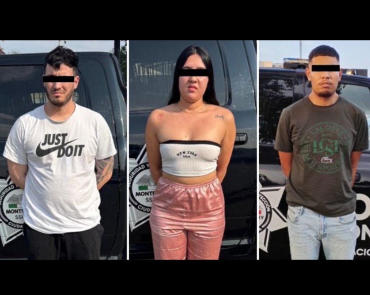 Detienen a tres extranjeros por robo de iPhone de 34 mil pesos en NL