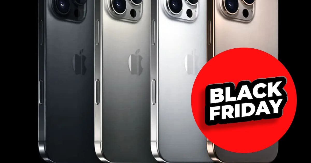 Dónde comprar el iPhone más económico en el Black Friday 2025