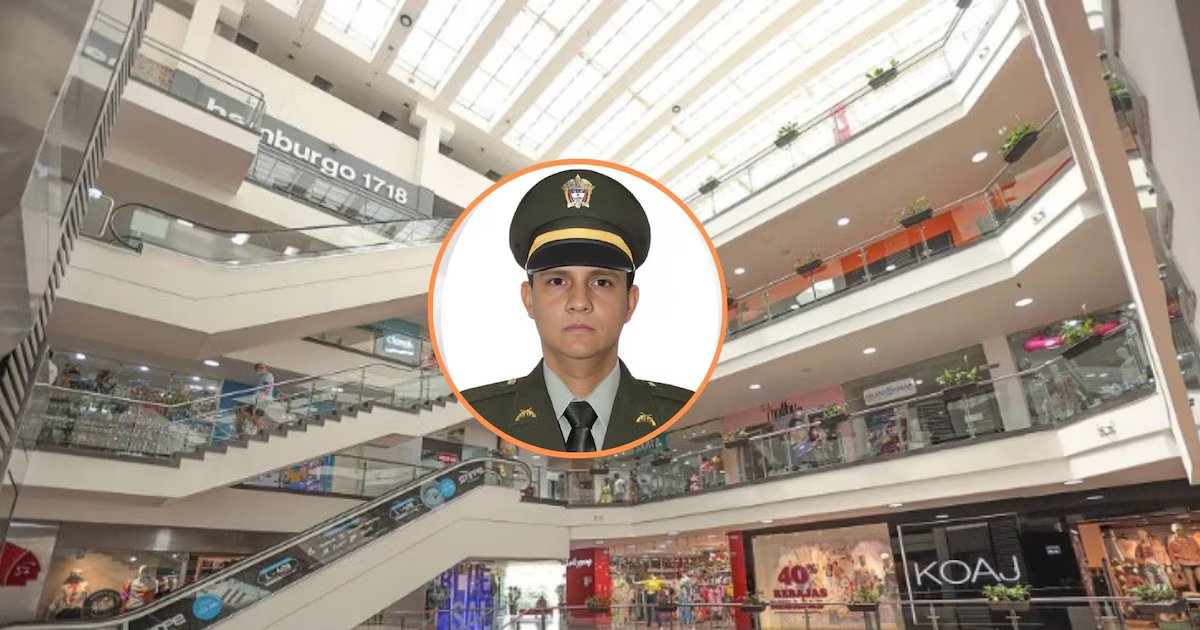 Esta es la identidad del policía que murió tras frustrar asalto en centro comercial de Bucaramanga