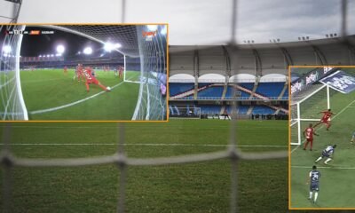 Este fue el polémico gol con el que Junior empató contra América en el Pascual: no hay cámara que muestre que el balón cruzó la línea
