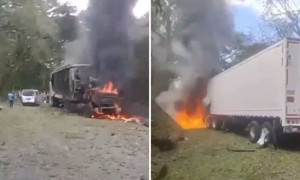 Explosión de un camión en la vía Panamericana dejó un muerto y dos heridos: esto se sabe
