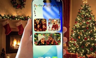 He puesto luces de Navidad colgando del 'notch' del Mac y en los widgets del iPhone. El resultado es mejor de lo que esperaba