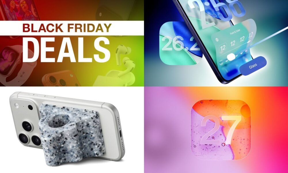 Historias destacadas: ofertas de Apple del Black Friday, rumores de iOS 26.2 e iOS 27, y más