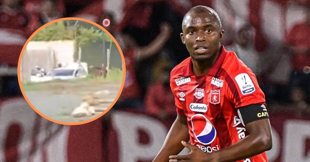 Luis Paz, jugador del América de Cali, fue víctima de un fleteo tras retirar dinero del banco: así ocurrió el asalto
