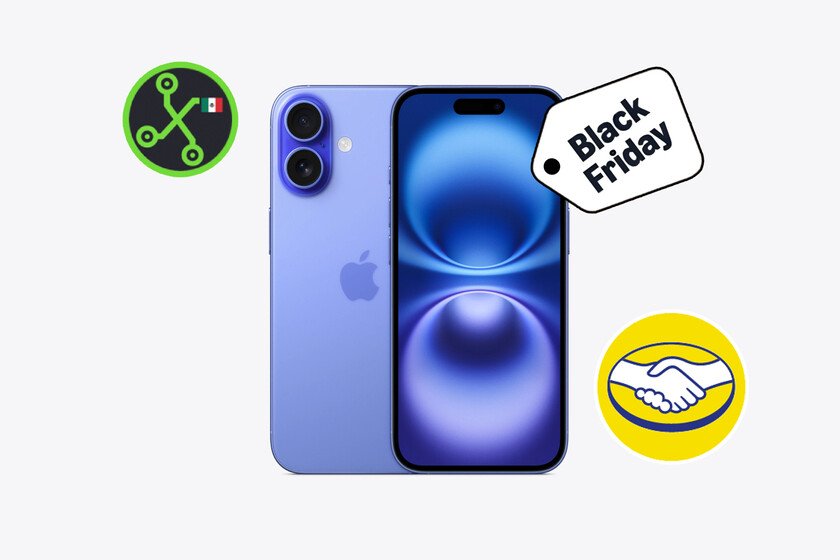 Mercado Libre rebaja el precio del iPhone 16 y lo pone a 24 MSI con las promociones bancarias del Black Friday 2025