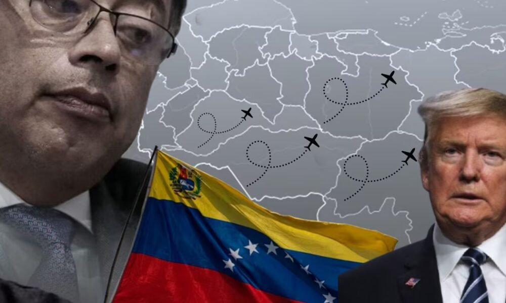 Petro cuestiona decisión de Trump sobre Venezuela: “Un espacio aéreo nacional no lo puede cerrar un presidente extranjero”