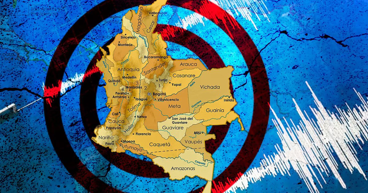 Sismo hoy: se registró un temblor en Antioquia