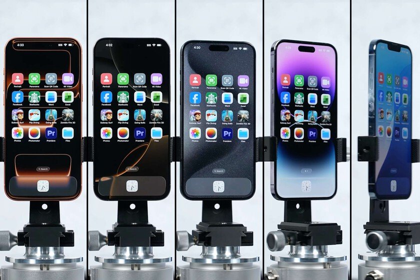 Un robot pone a prueba a seis generaciones de iPhone. Sus resultados son la mejor guía para decidir si ha llegado el momento de renovar el tuyo
