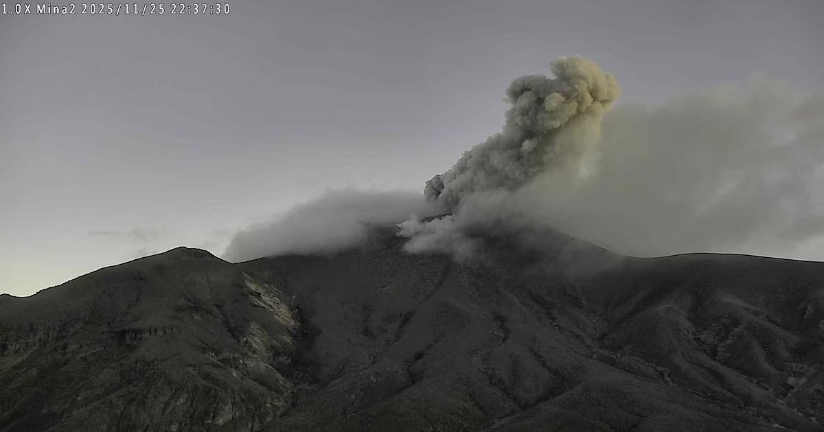Volcán Puracé permanece en alerta naranja, según último reporte del SGC: hubo movimiento de lahares en la madrugada