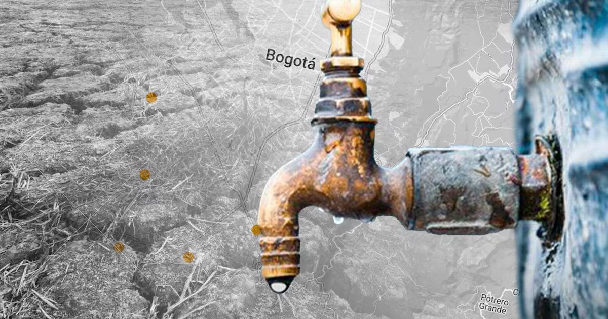 Cortes de agua en Bogotá: estos son los barrios afectados este 29 de diciembre