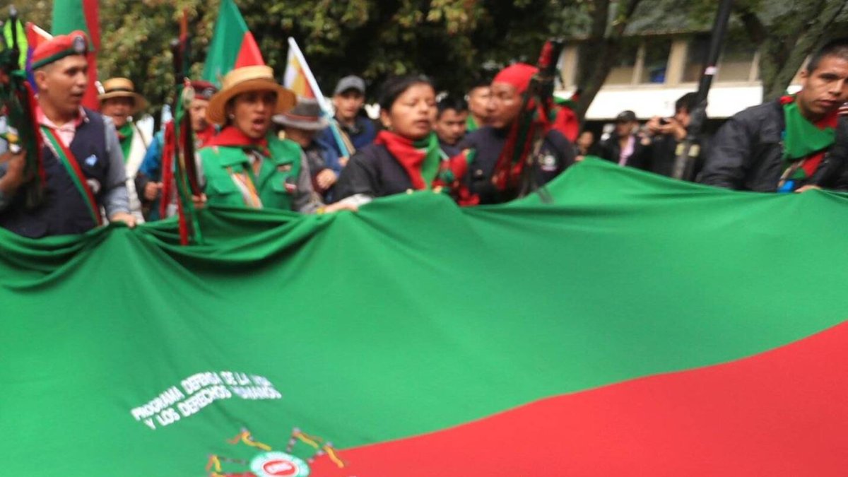 ¿Cómo la guardia indígena del Cauca ejerció control contra los disidentes del frente 'Dagoberto Ramos', cuando pretendían realizar hostigamientos?