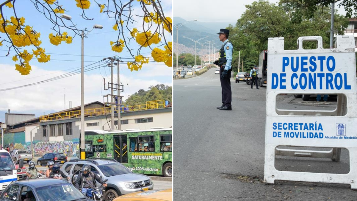 ¡Cuidado, conductor! Pico y placa en Medellín para el viernes 5 de diciembre de 2025