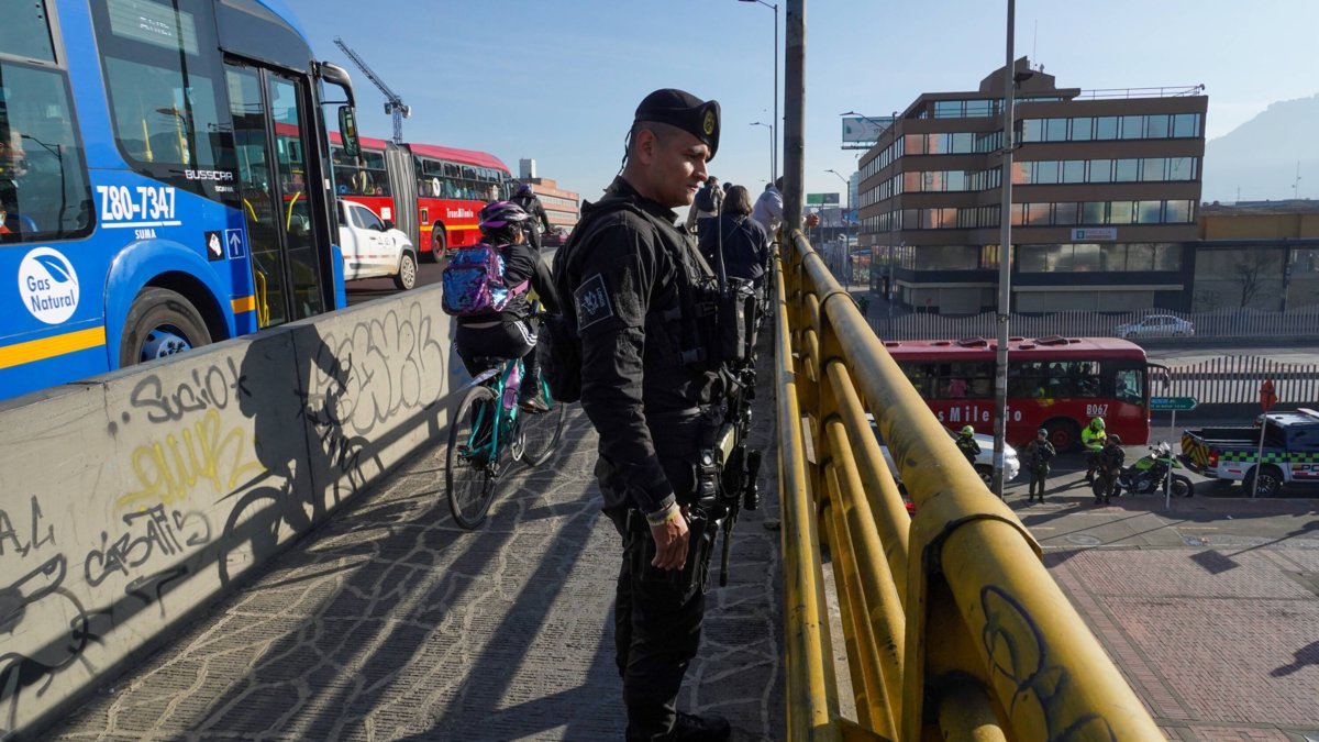 Cerca de 1.000 policías llegan a fortalecer actividades de inteligencia y patrullaje en Bogotá