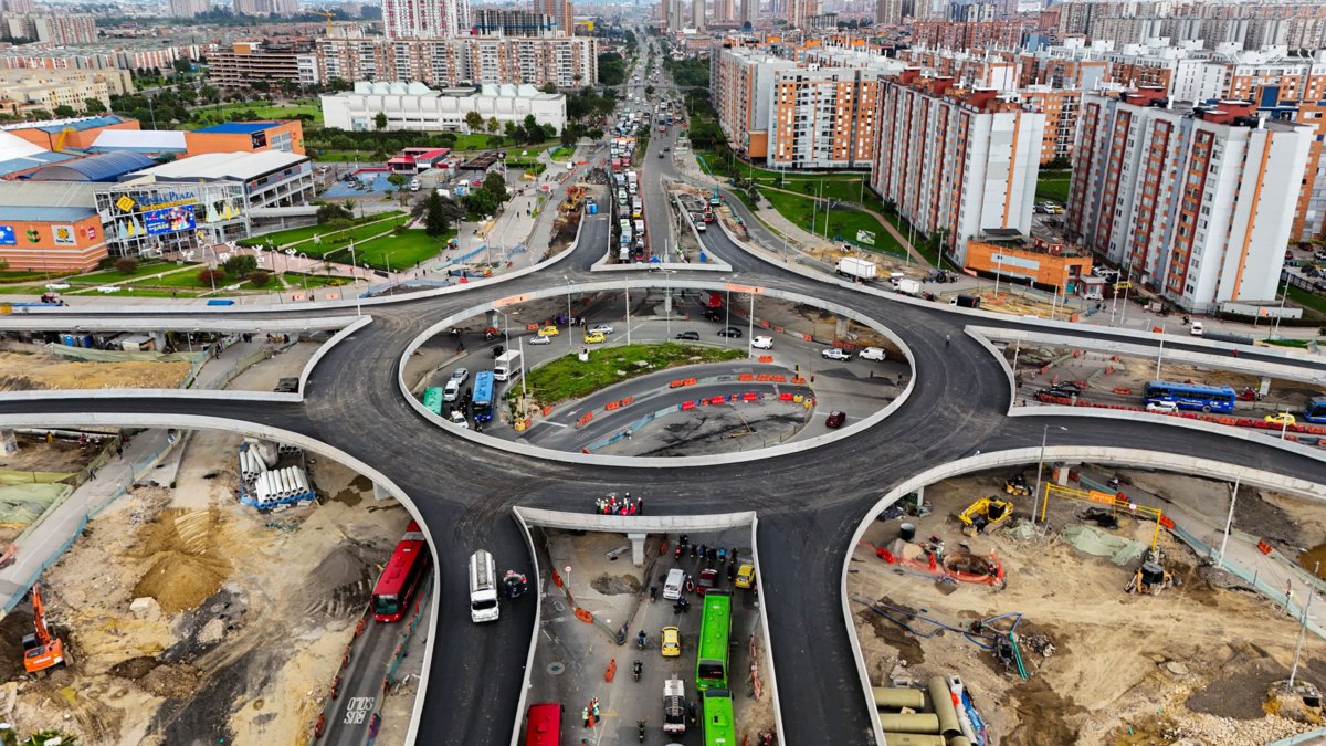 Estas son las 17 obras de movilidad e infraestructura que se entregarán en 2026 en Bogotá