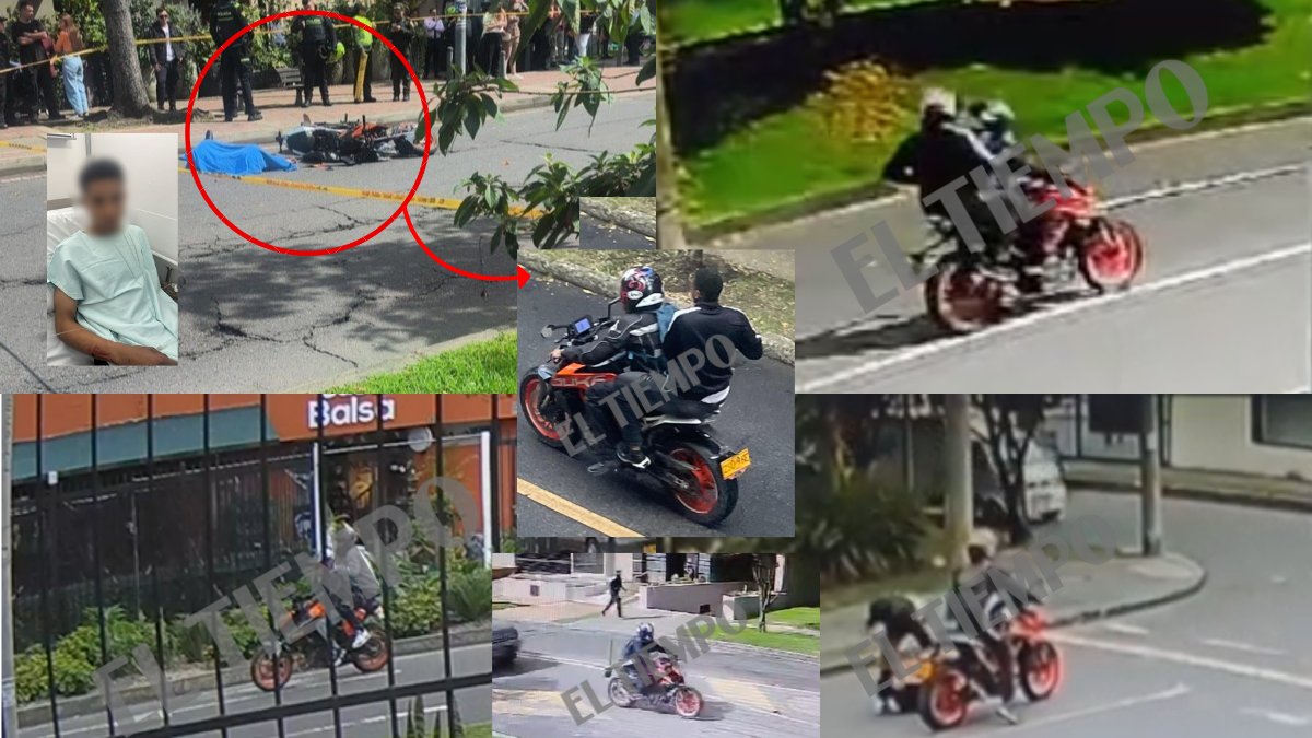 Atracadores involucrados en balacera que dejaron un muerto en el norte de Bogotá cometieron al menos 3 hurtos en exclusivos barrios en los últimos días