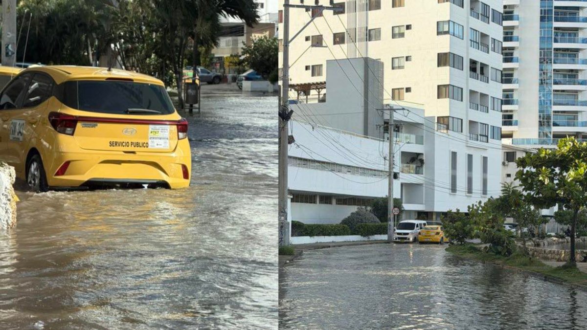 Cartagena enfrenta este jueves la marea más alta del mes por la luna llena y alerta en zonas costeras vulnerables: varias zonas están afectadas