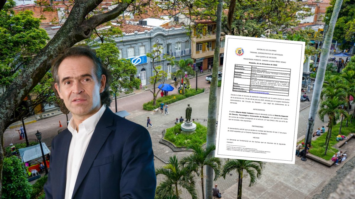 Tribunal Administrativo de Antioquia tumbó decreto del alcalde Federico Gutiérrez que restringía el consumo de drogas en espacios públicos de Medellín