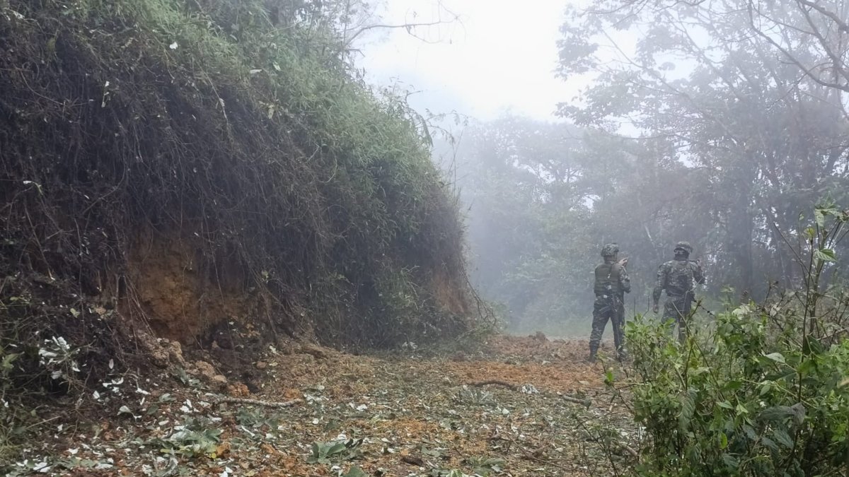 así, el Ejército evitó tragedia para militares y más de 150 familias