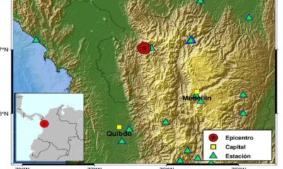 Sismo de magnitud 3,3 se registró en Antioquia en la madrugada del 8 de diciembre: conozca todos los detalles aquí
