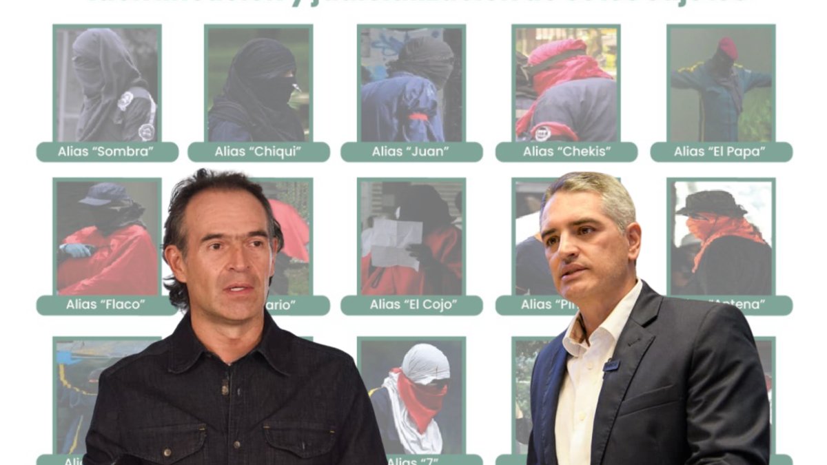 Gobernación de Antioquia y Alcaldía de Medellín ofrecen $100 millones de recompensa por encapuchados