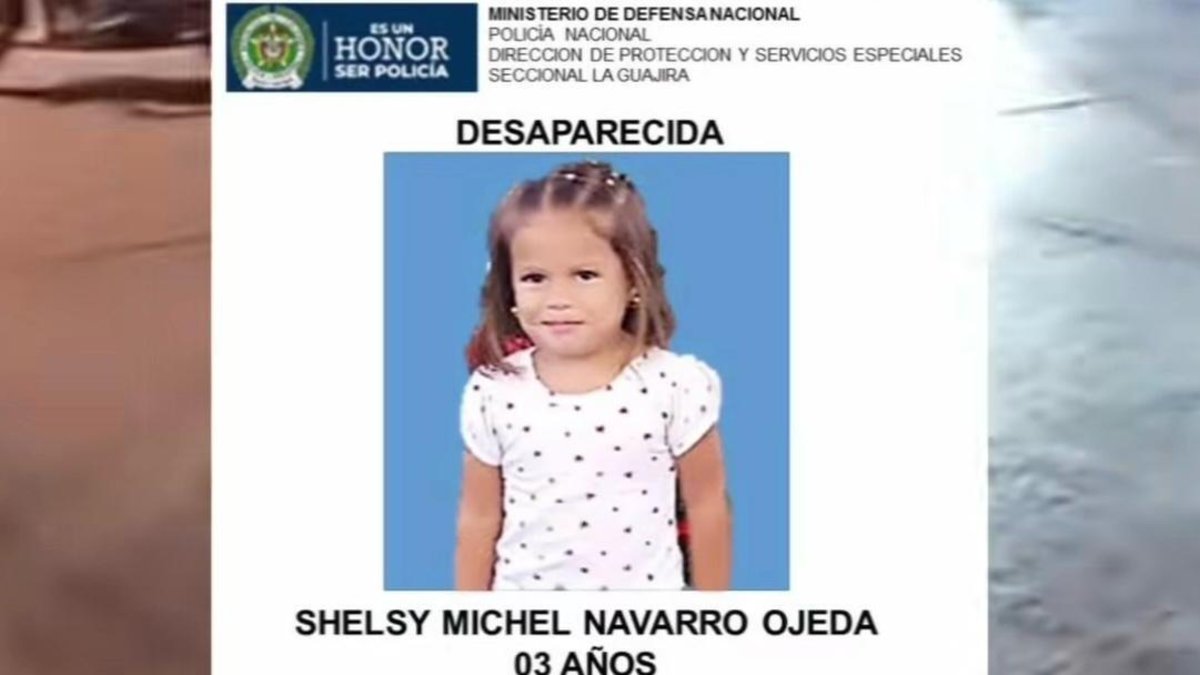 Conmoción en Mingueo (La Guajira) por el hallazgo sin vida de una menor de tres años dentro de un saco, la cual se encontró desaparecida