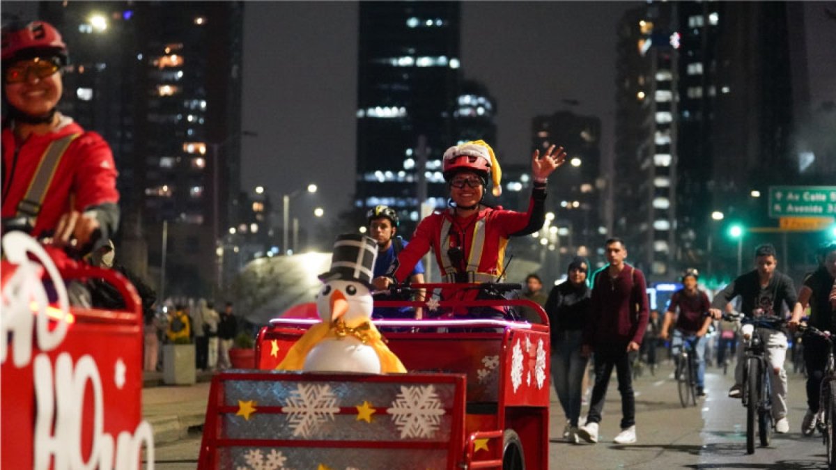 conoce los 95.16 kilómetros habilitados y la ruta del Bici-Karaoke decembrino