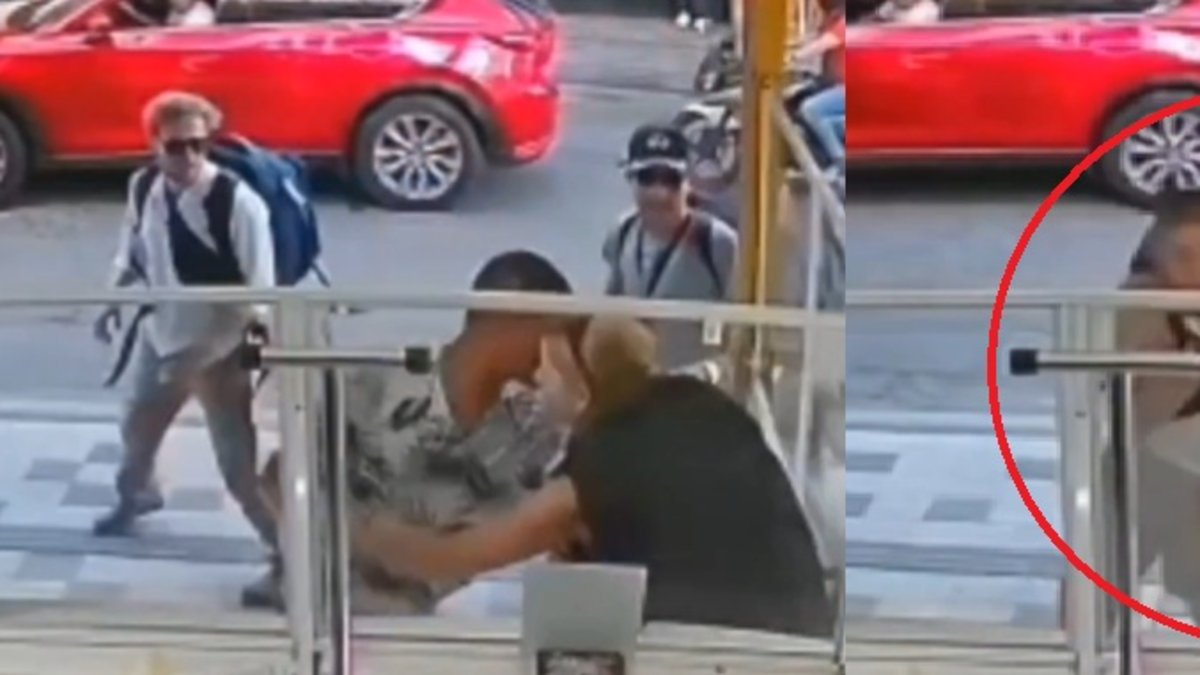 En vídeo | Pareja de estadounidenses que visitaba Armenia fue atacada con cuchillo por robarle un celular: comunidad agredió al ladrón y frustró hurto