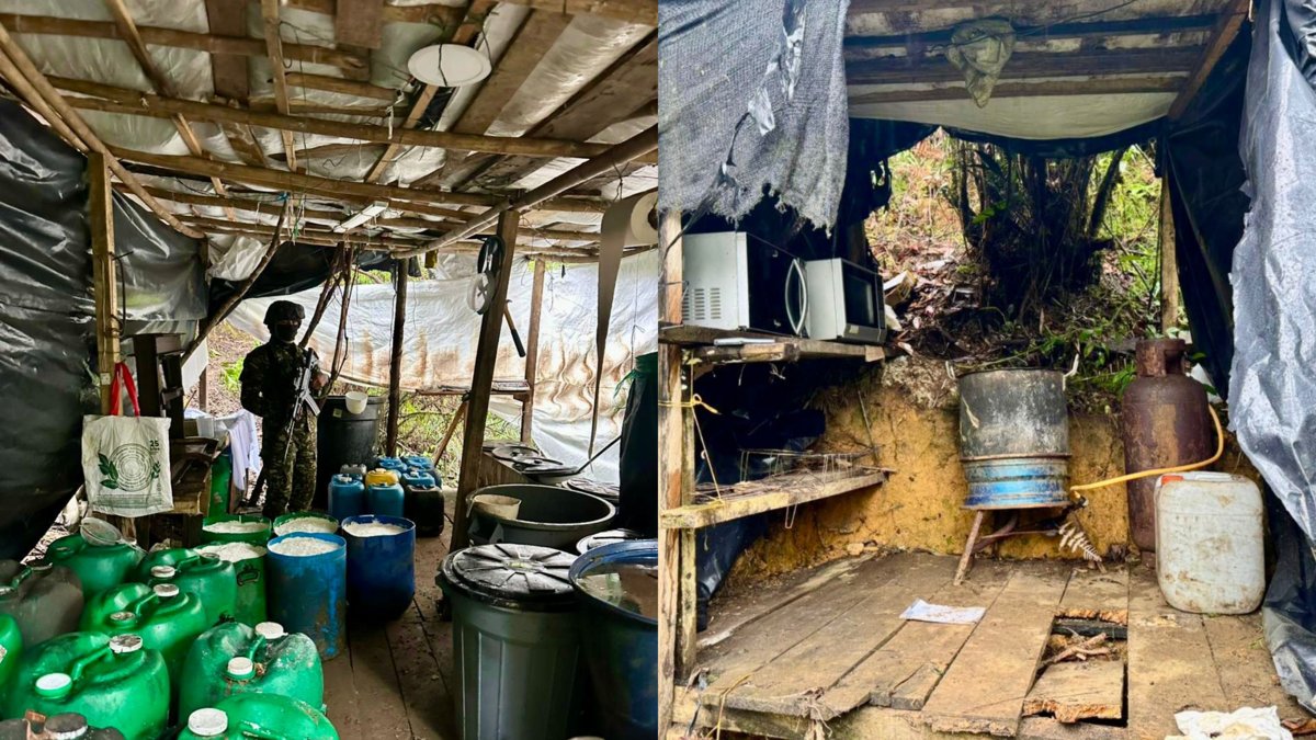 producía una tonelada de cocaína mensual