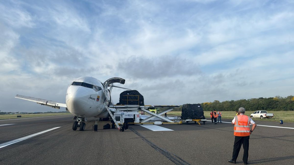 Se mantiene el cierre temporal del aeropuerto Ernesto Cortissoz de Barranquilla tras incidente con avión de carga