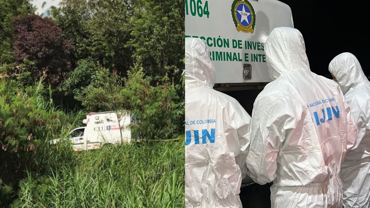 Los cuerpos a los que les intentaron incinerar la cabeza, hallados en zona rural de Altavista, en Medellín, pertenecen a dos hermanos