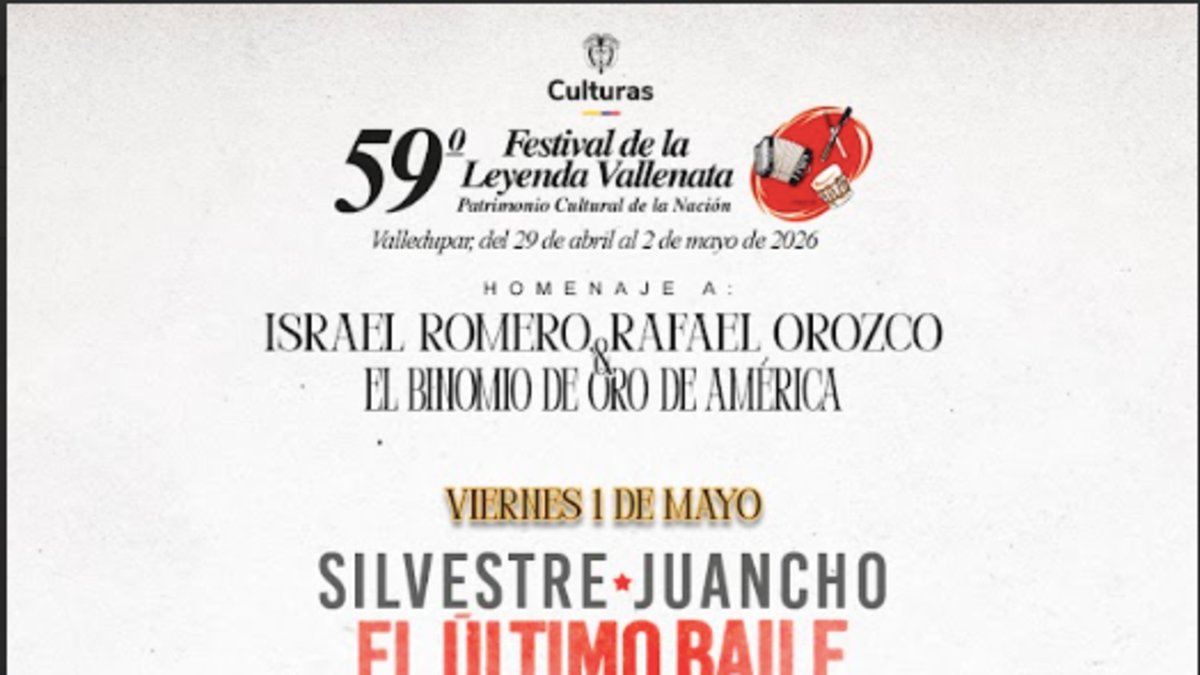 contará con la participación de Silvestre Dangond, Guayacán Orquesta y J Balvin