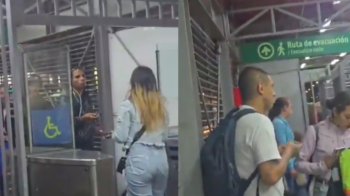Polémica por mujer que cobraba para dejar colar a pasajeros de TransMilenio