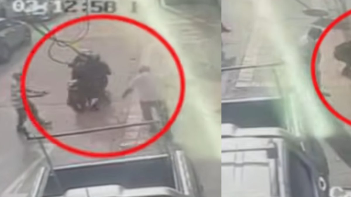 en video quedó el momento exacto